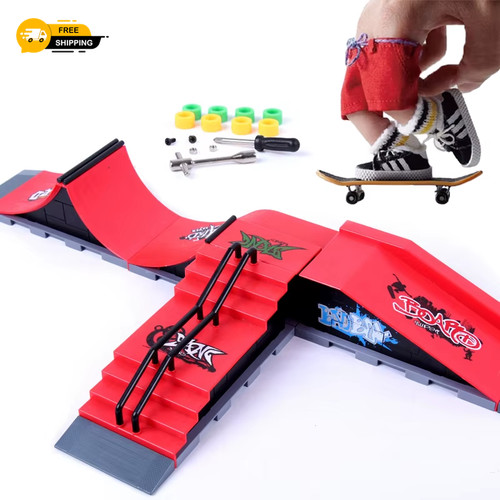 Skate park ramp - park, deck