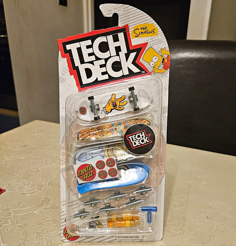 Tech deck simpsons - simpsons, fingerboard