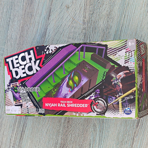 Tech deck nyjah - tech, shredder
