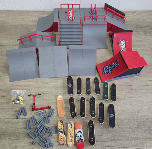 Skate park ramp kit - ramp, deck